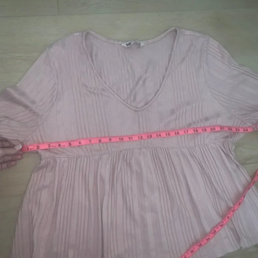 💖 SO® Relaxed Long Sleeve‎ Baby Doll Tee – Juniors (Adult-Friendly!) Size XL💖